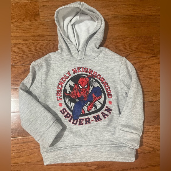 Toddler Spiderman Hoodie - 3T - Picture 4 of 5